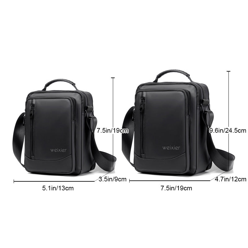 Lässige Outdoor-Schultertasche für Herren