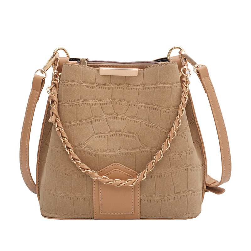 Damen Gefrostete Vintage Handtasche