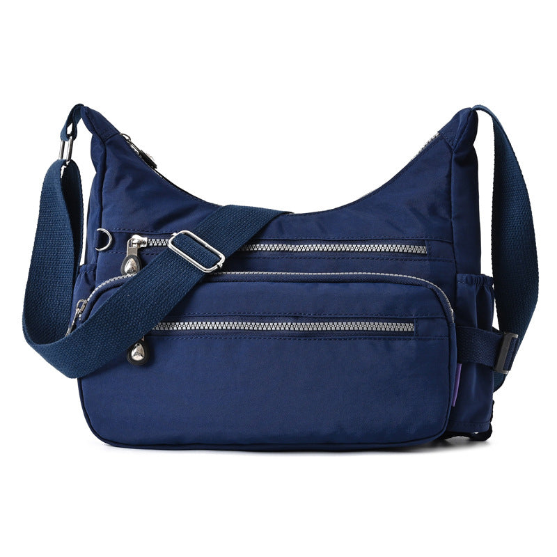 Reisetasche aus Nylon mit Reißverschluss