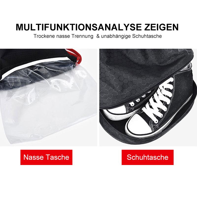 Nasser und trockener Kordelzug Rucksack mit Schuhkarton