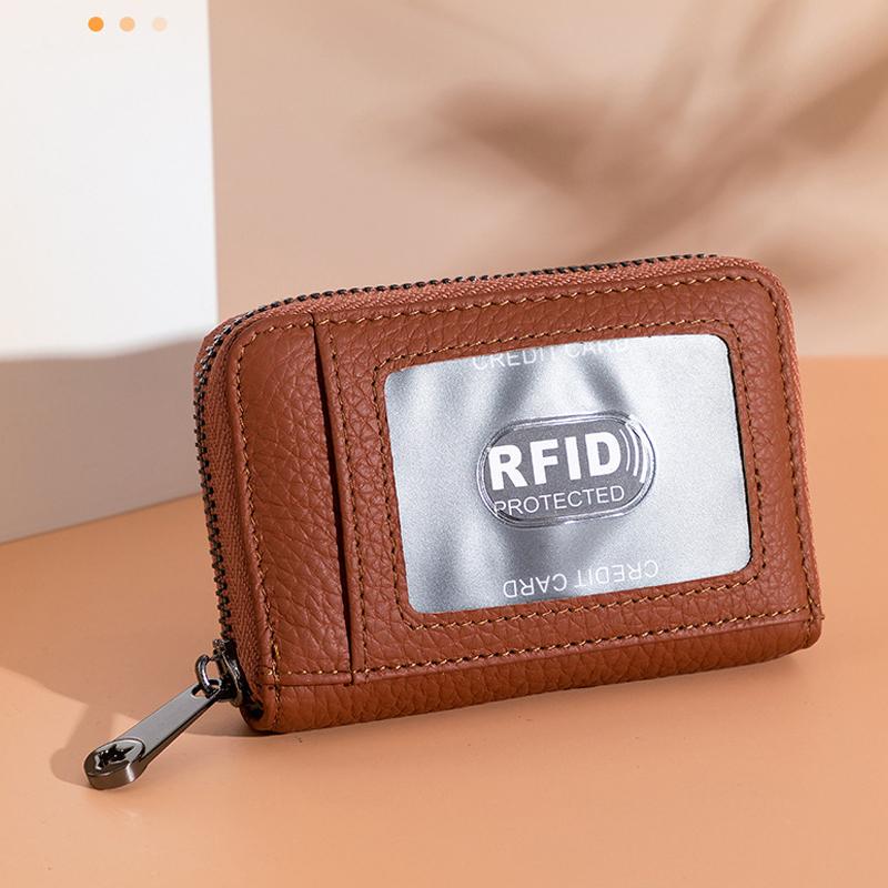 RFID Kleines Geldbörse mit Reißverschluss
