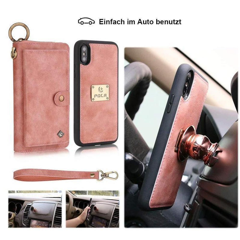 3 in1  Praktische  Handtasche Mit Magnetischer Telefonkasten