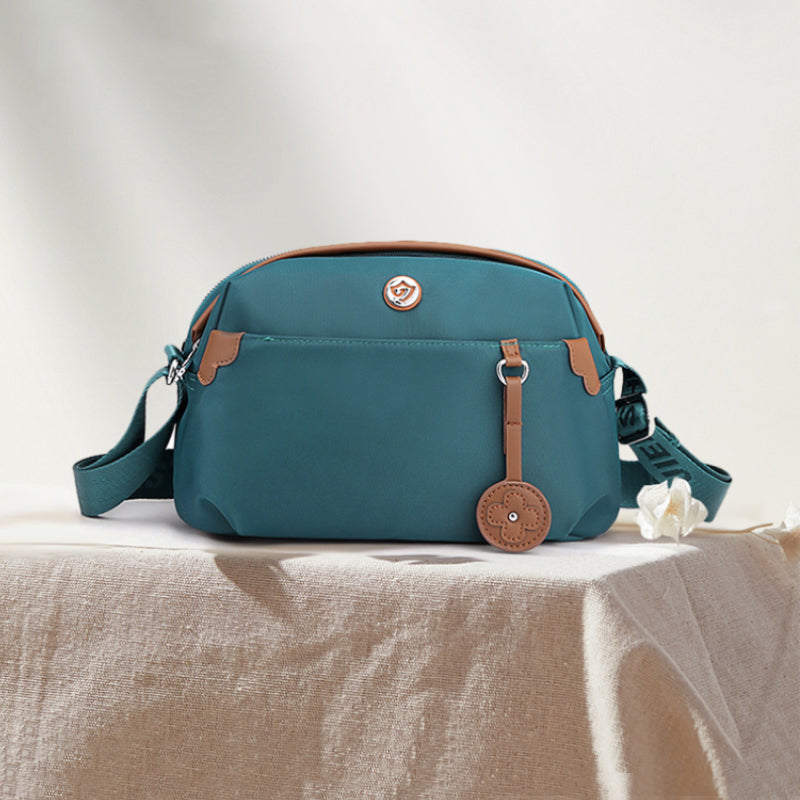 Damen leichte kleine Umhängetasche und Handtasche aus Nylon