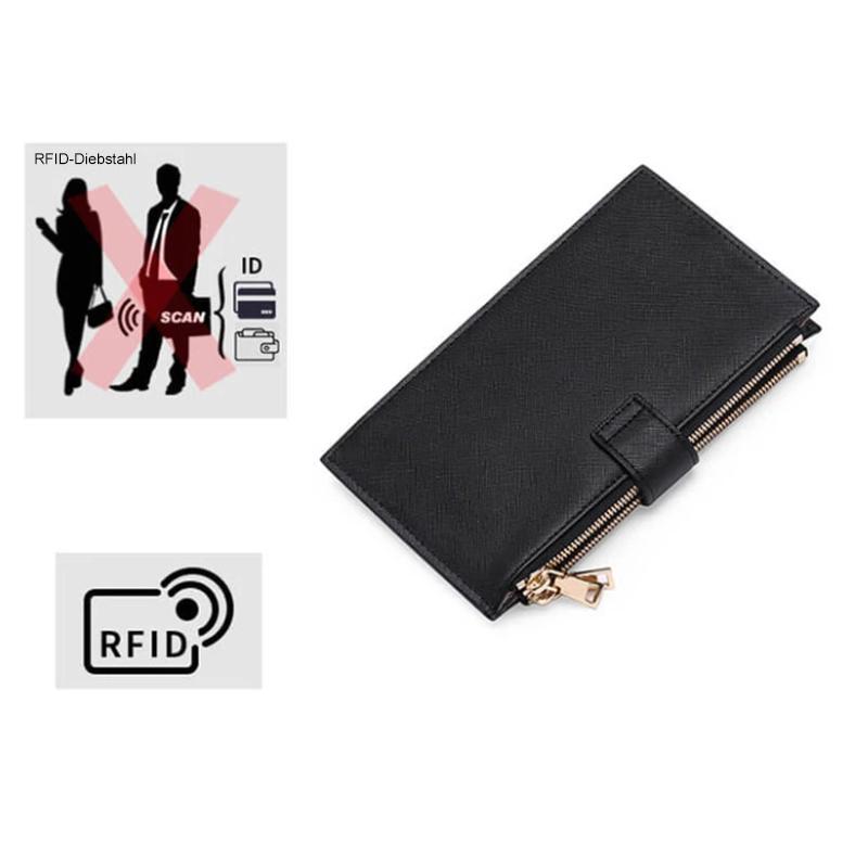 RFID Multifunktions-Geldbörse Für Damen