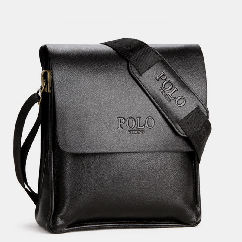 Klassische Umhängetasche mit mehreren Taschen