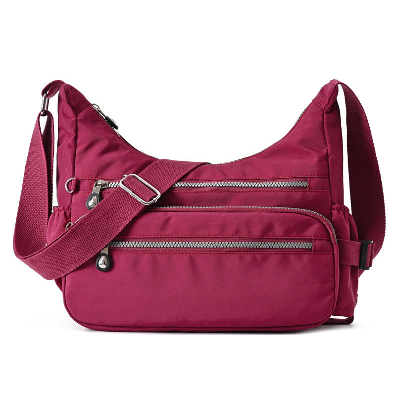 Reisetasche aus Nylon mit Reißverschluss