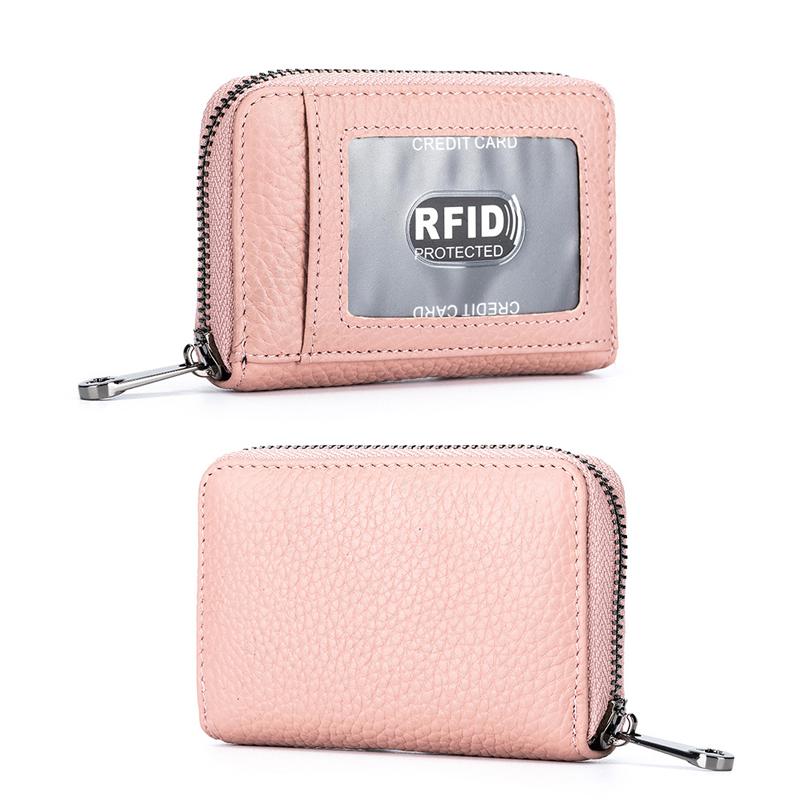 RFID Kleines Geldbörse mit Reißverschluss