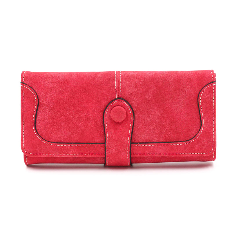 Damen Vintage gefrostete Brieftasche