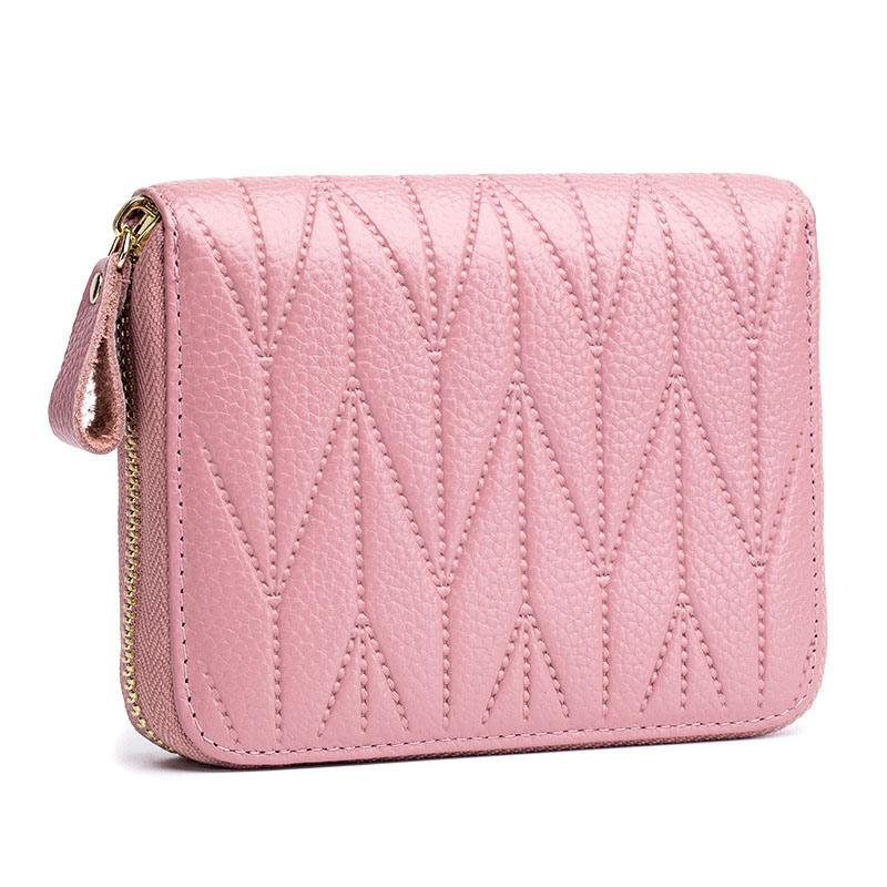 Damen Exquisite Geldbörse Aus Edlem Leder