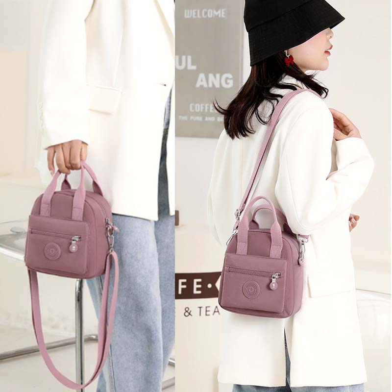 Nylon Satchel Handtasche