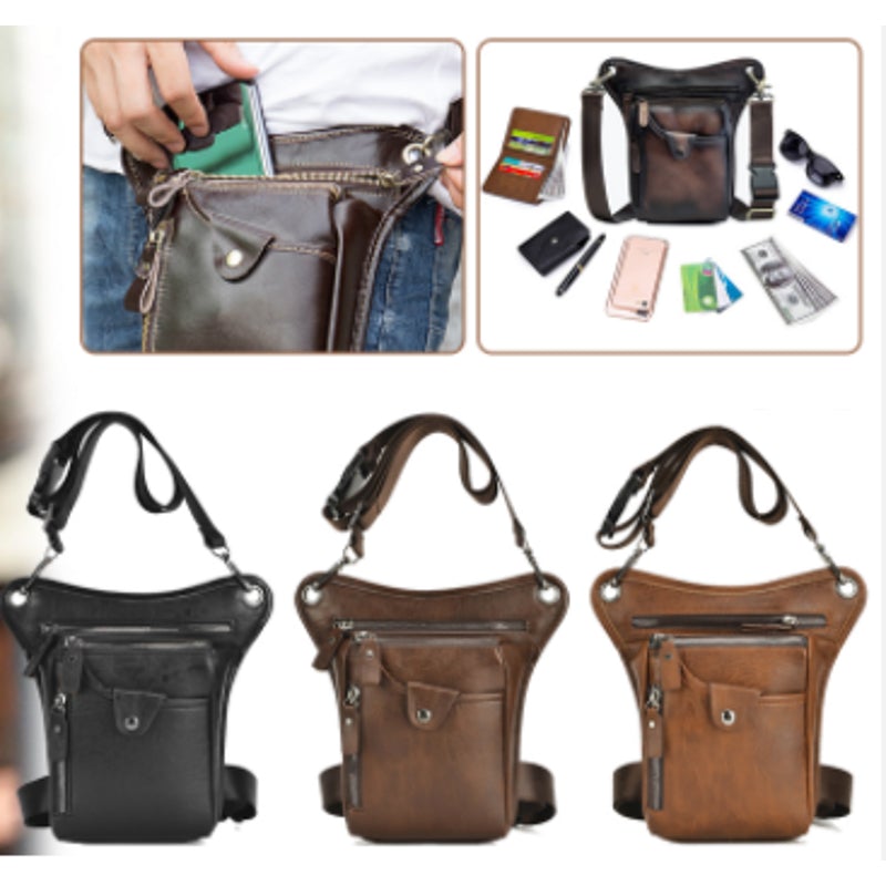 Outdoor Training PU Retro-Gürteltasche