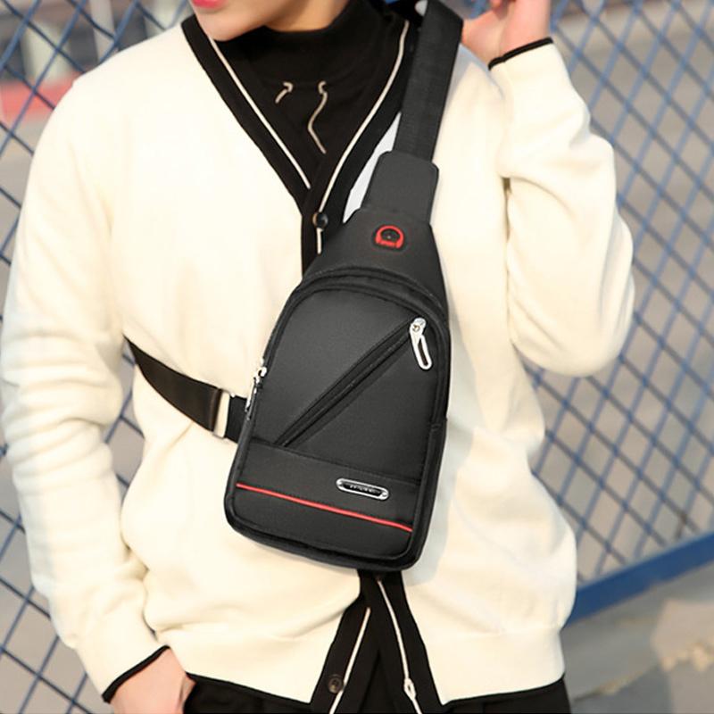 Einfache lässige wasserdichte Sport Brusttasche