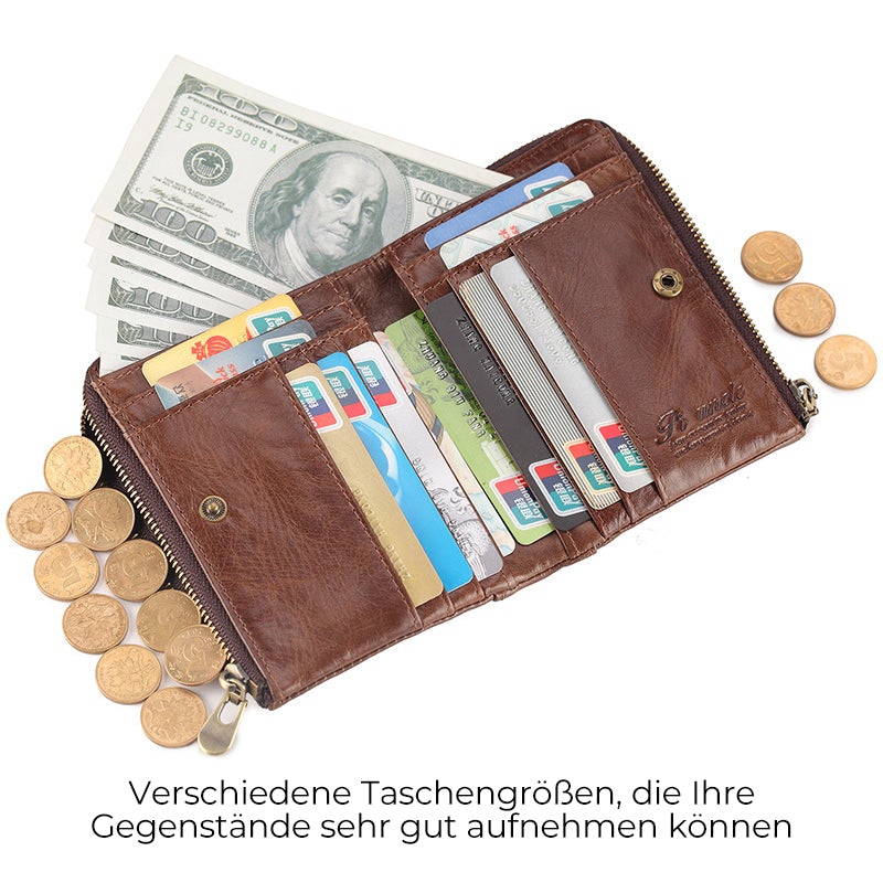 Mini Geldbörse mit mehreren Fächern