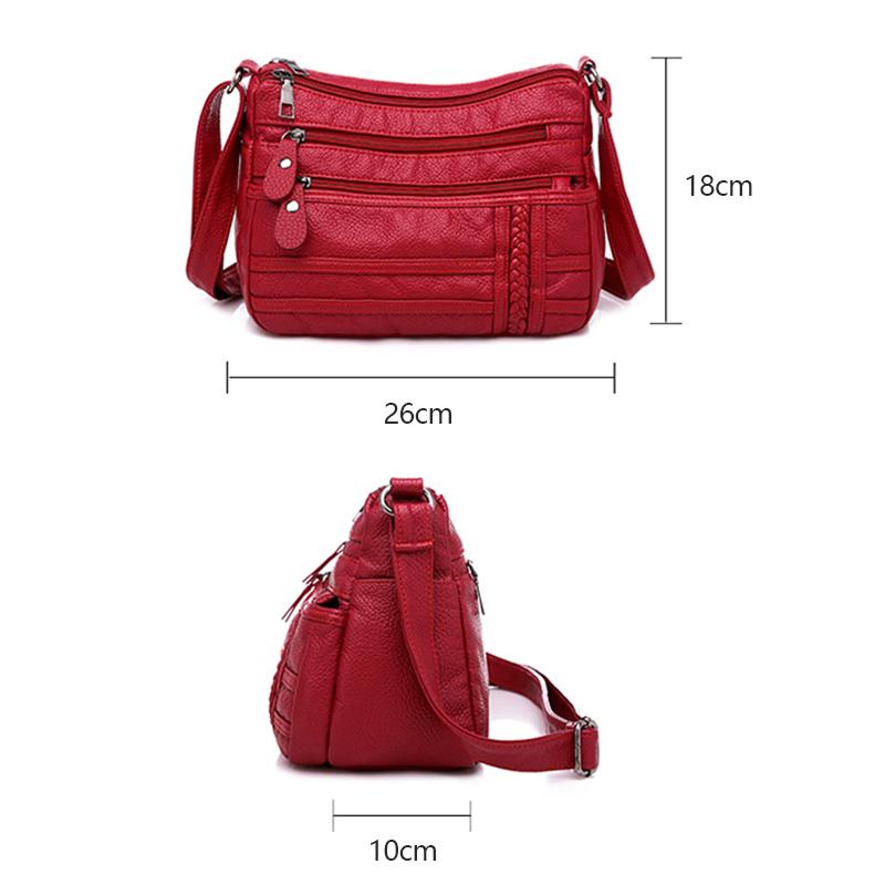 Mehrschichtige weiche vielseitige Tasche