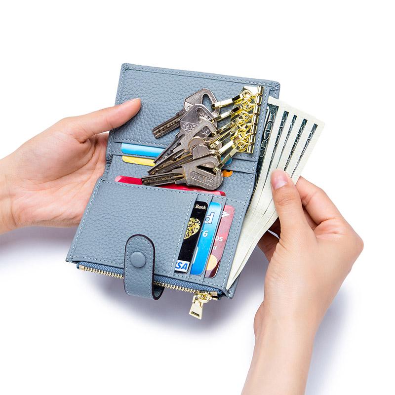 2-in-1 Schlüsseletui und Kartenetui