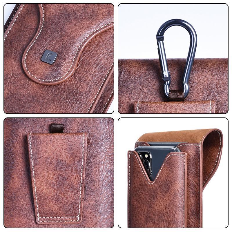 Handytasche im Retro-Stil