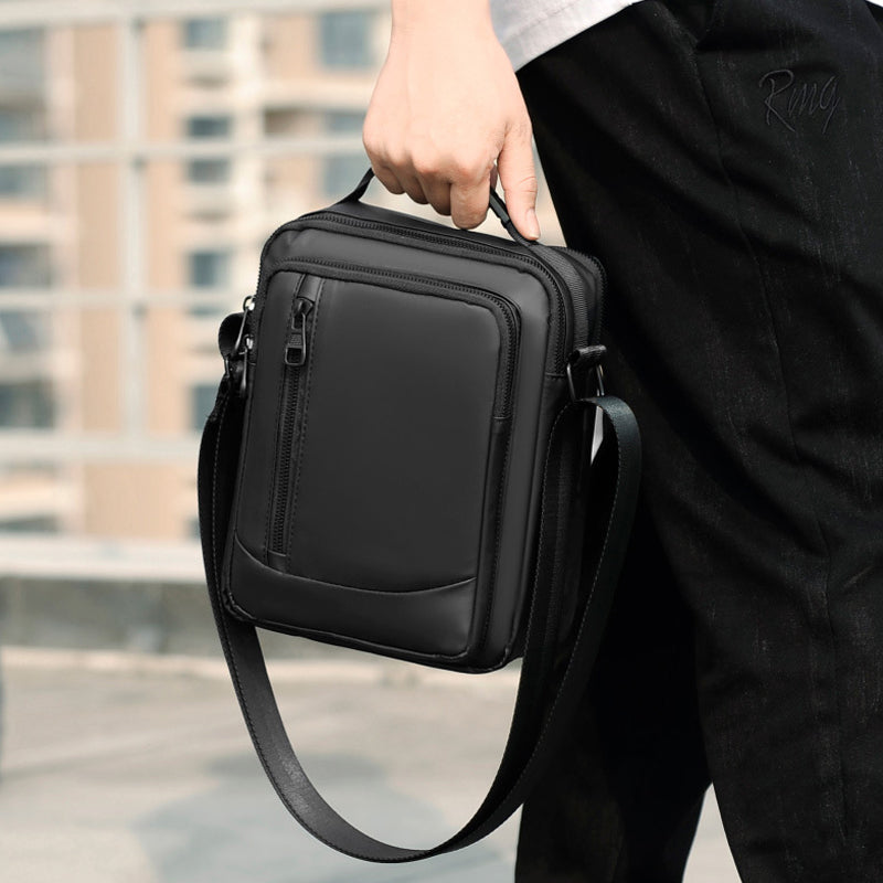 Lässige Outdoor-Schultertasche für Herren