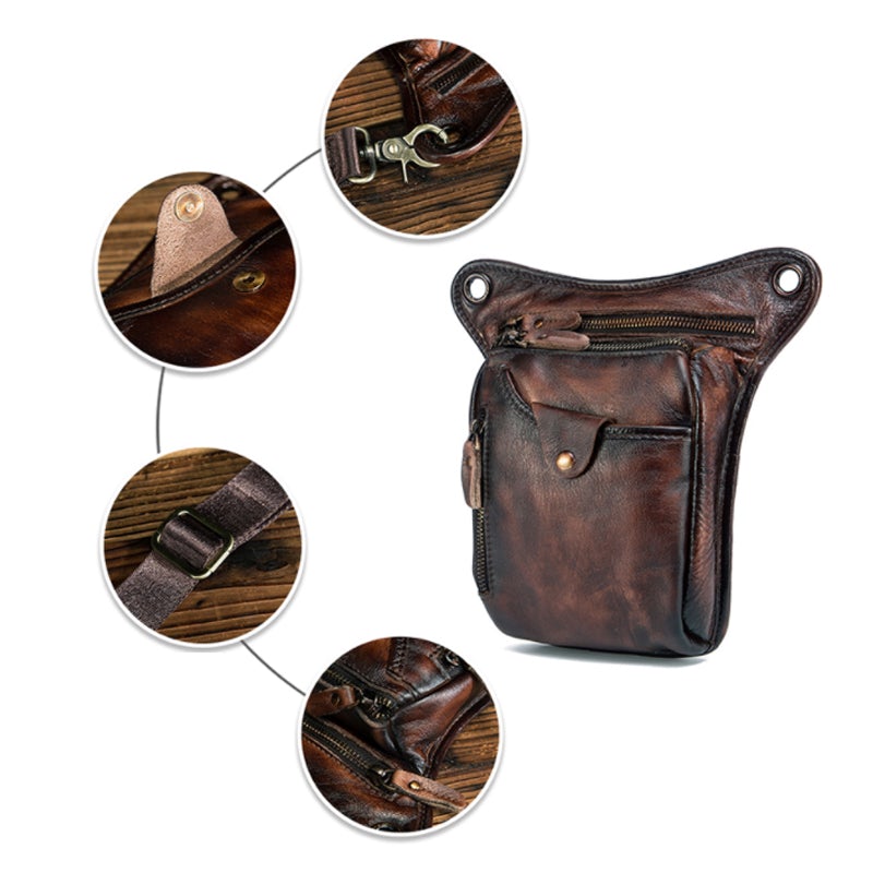 Outdoor Training PU Retro-Gürteltasche