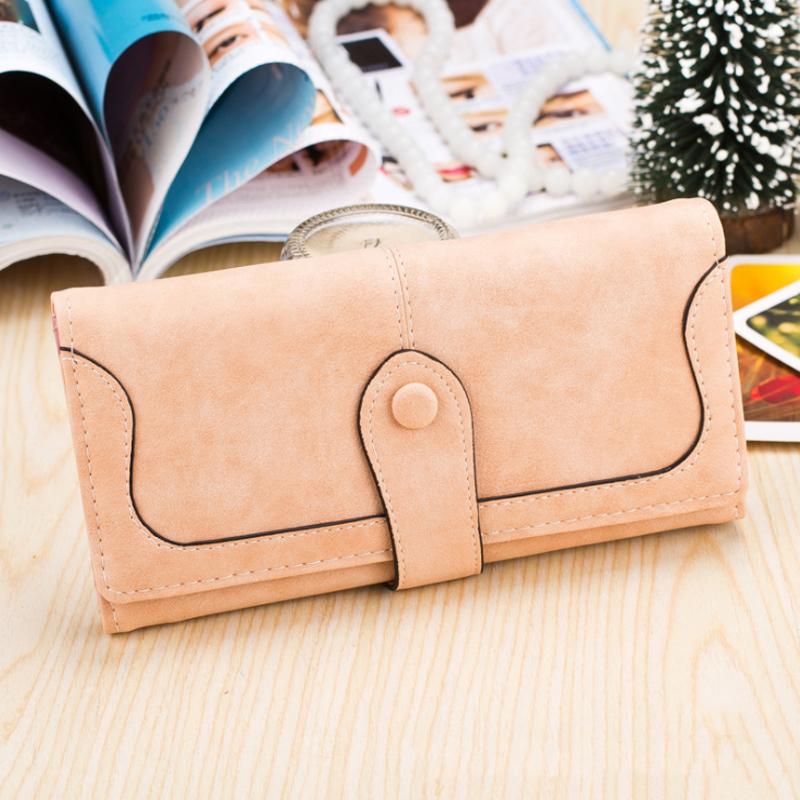 Damen Vintage gefrostete Brieftasche