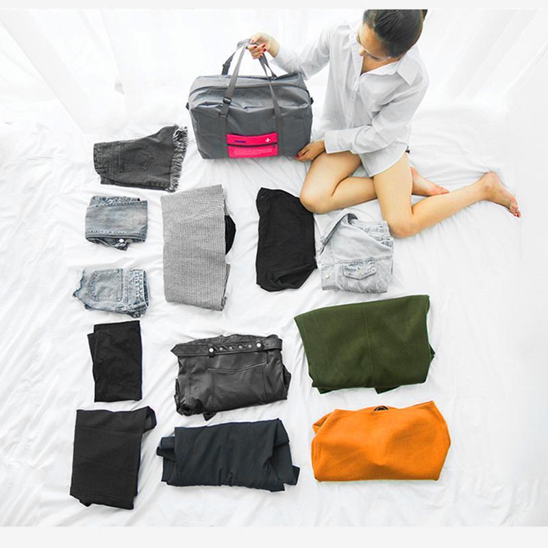 Faltbare Wasserdichte Reisetasche Aus Nylon Mit Großer Kapazität