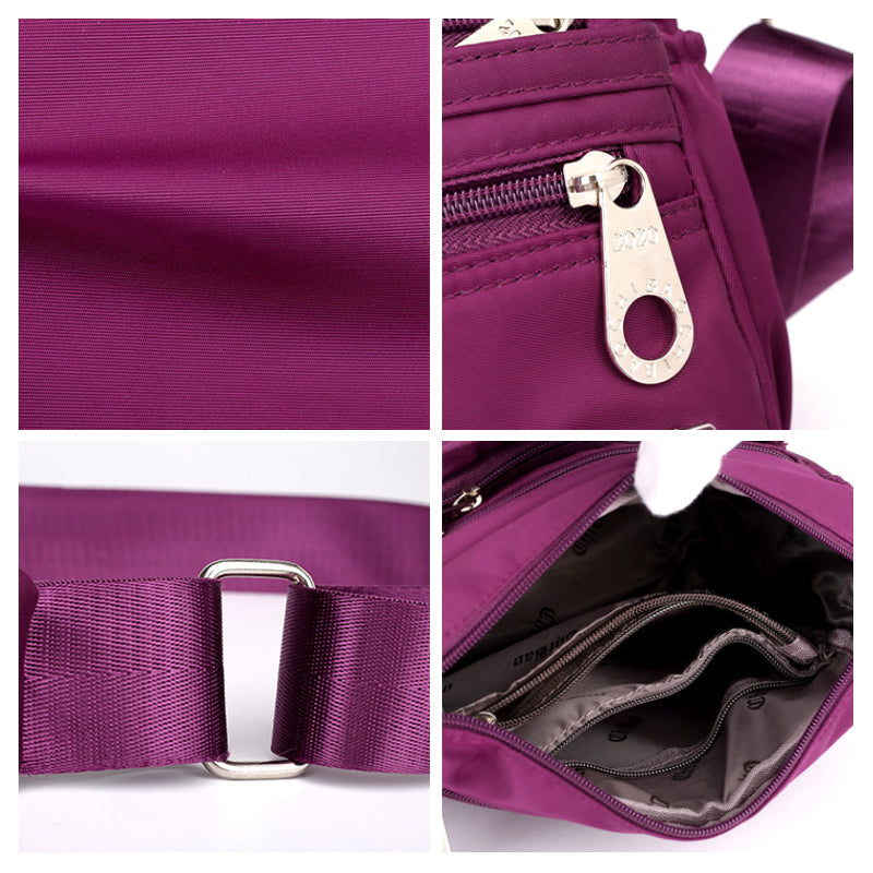 Vielseitige Crossbody-Tasche aus Nylongewebe