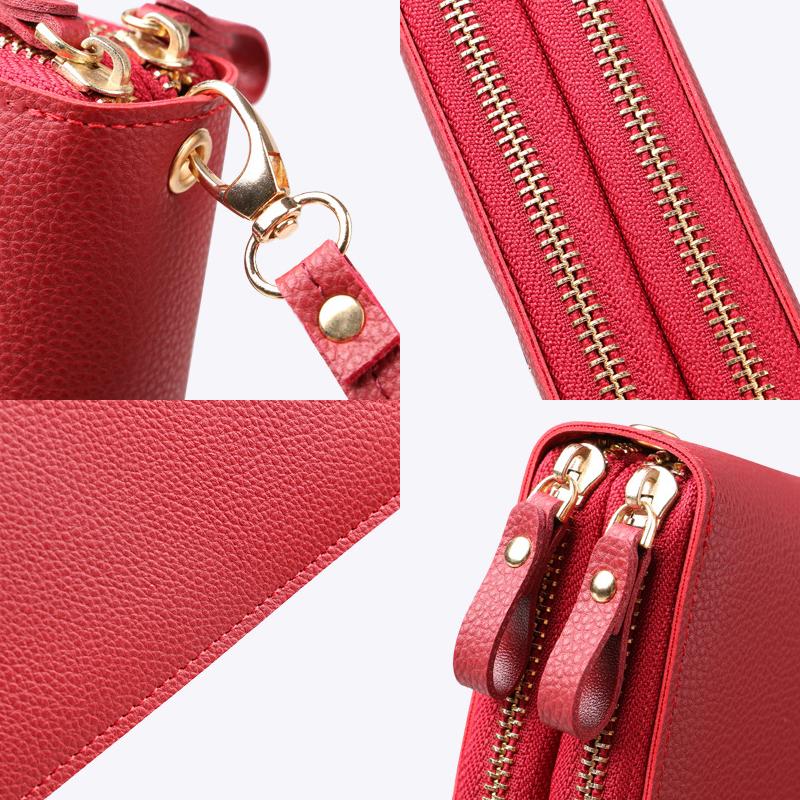 Doppellagige Großraumhandtasche Für Damen