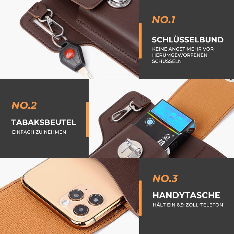 Vertikale Handy-Gürteltasche