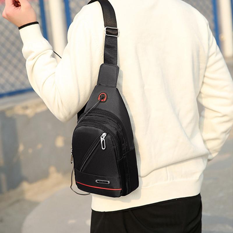 Einfache lässige wasserdichte Sport Brusttasche