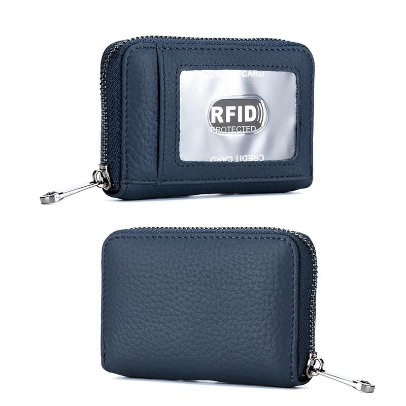 RFID Kleines Geldbörse mit Reißverschluss