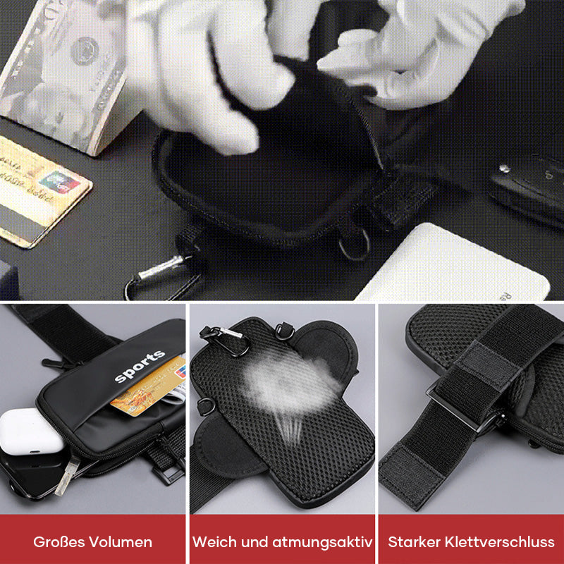 Atmungsaktive, doppellagige, wasserdichte Handgelenkstasche