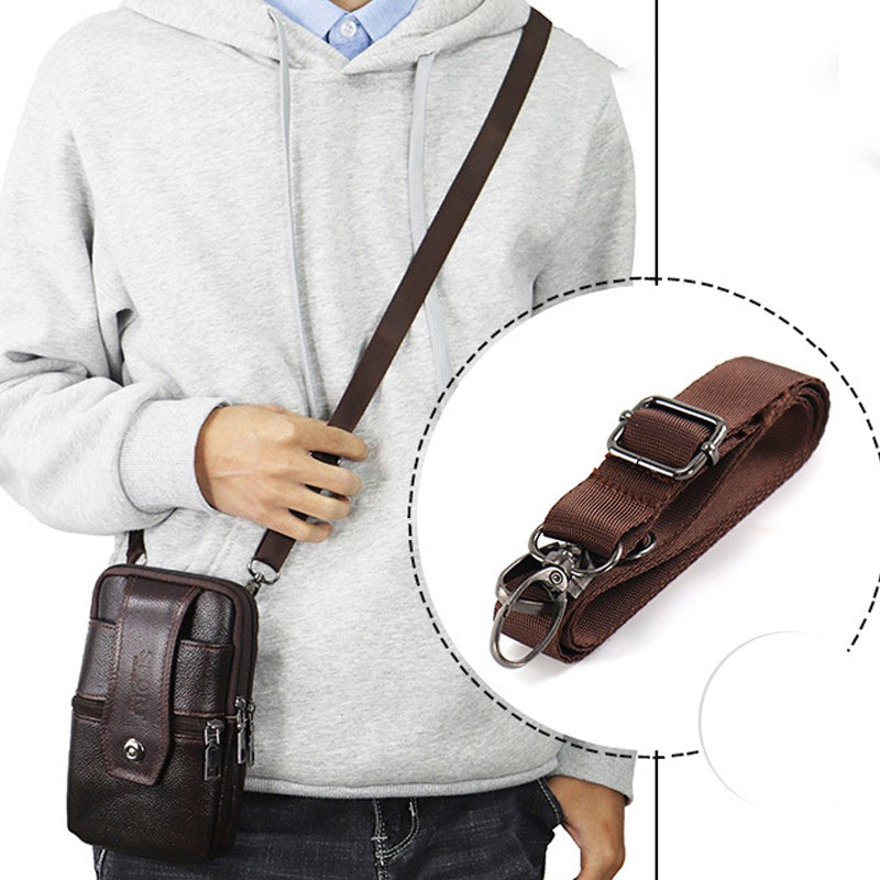 Multifunktionale Handy-Gürteltasche Aus Leder