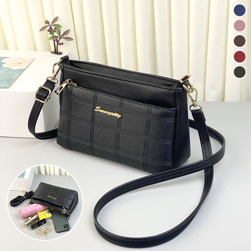 Modische Anti-Diebstahl-Kuriertasche mit großem Fassungsvermögen