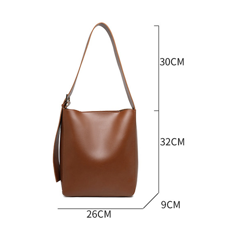 Damen modische Eimertasche mit großem Fassungsvermögen
