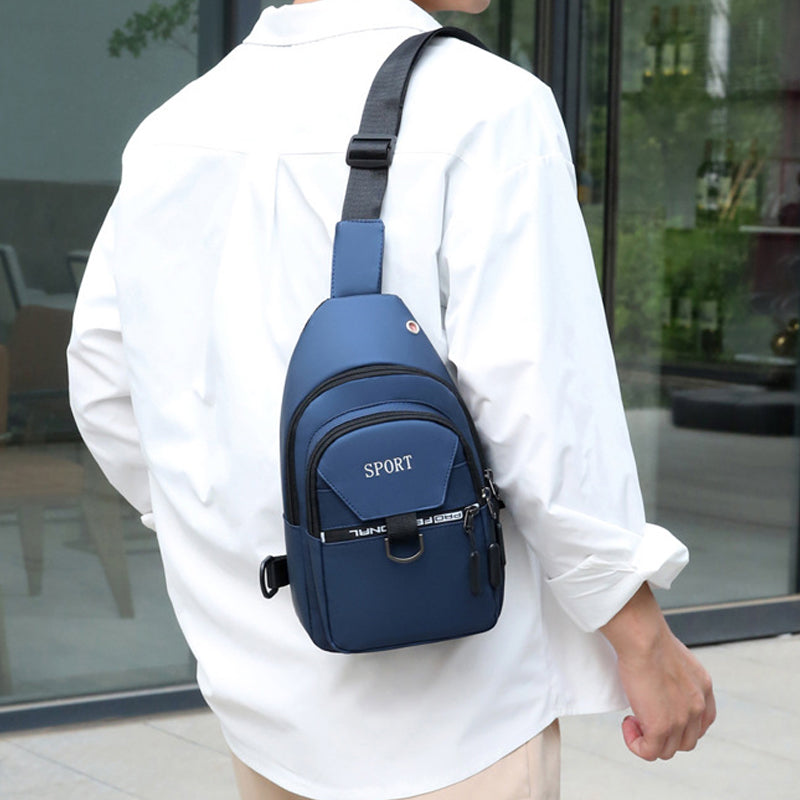 Einfache wasserdichte Brusttasche für Herren