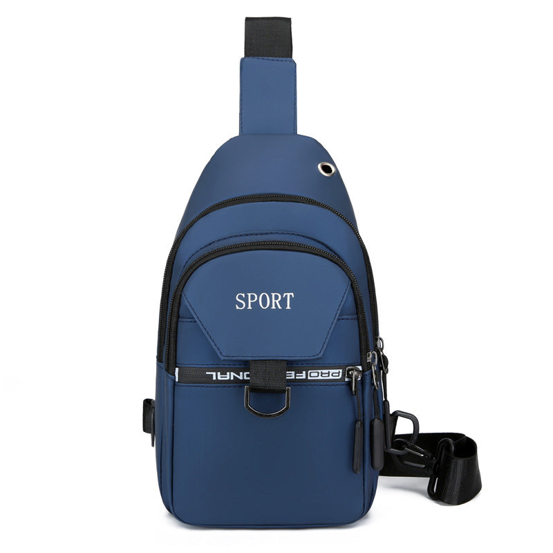 Einfache wasserdichte Brusttasche für Herren