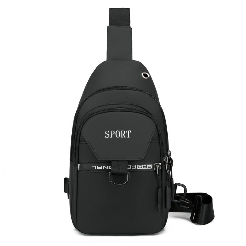 Einfache wasserdichte Brusttasche für Herren