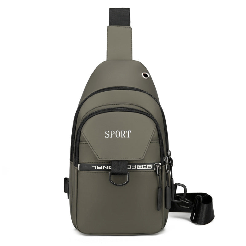 Einfache wasserdichte Brusttasche für Herren