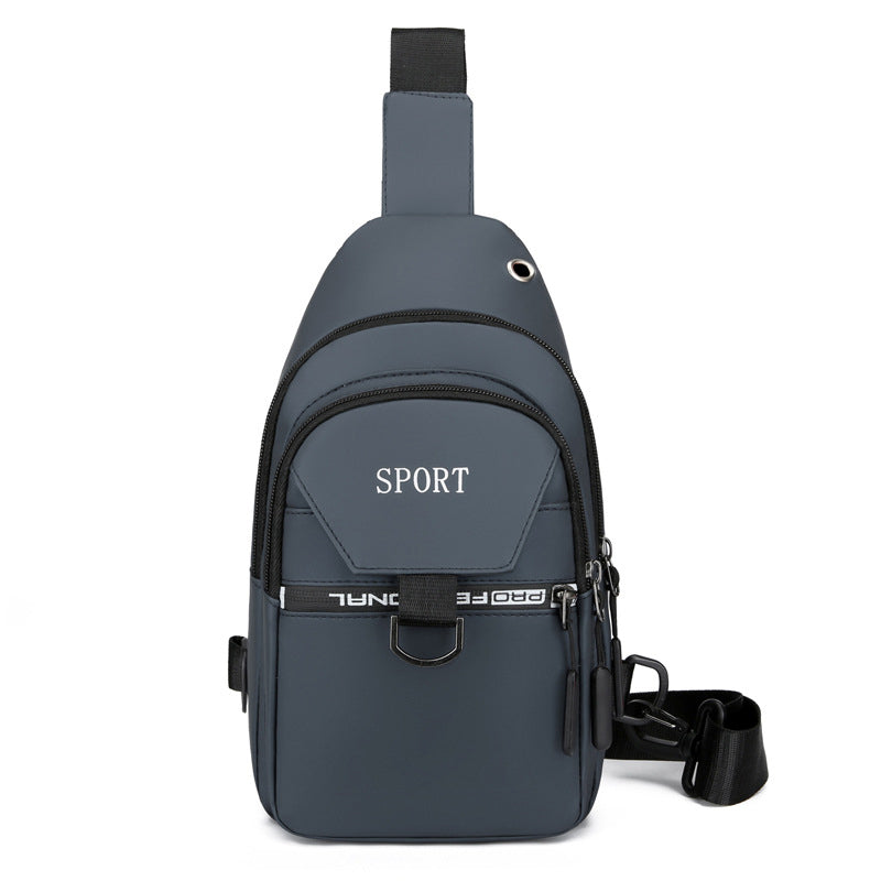 Einfache wasserdichte Brusttasche für Herren