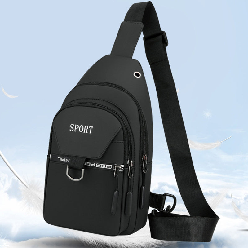 Einfache wasserdichte Brusttasche für Herren