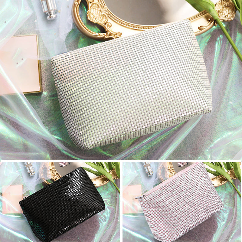 Mini-Pailletten-Kosmetiktasche