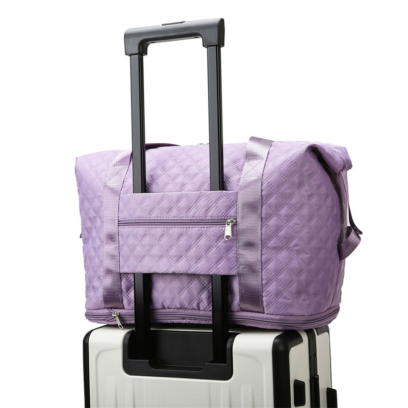 Faltbare lässige Reisetasche mit Nass- und Trockentrennung