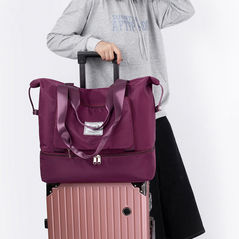 Faltbare wasserdichte Reisehandtasche mit großer Kapazität