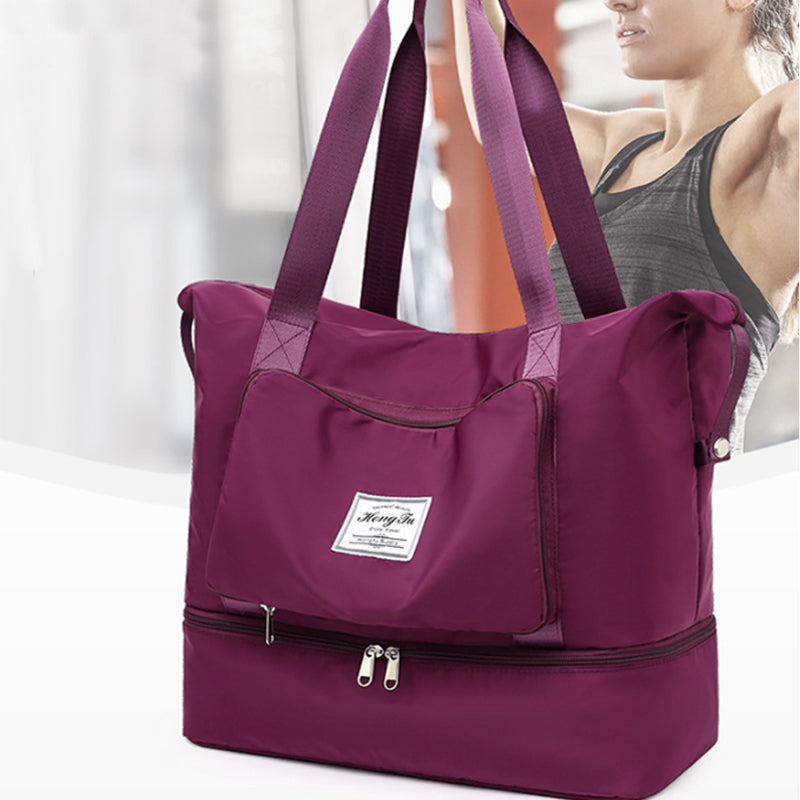 Faltbare wasserdichte Reisehandtasche mit großer Kapazität