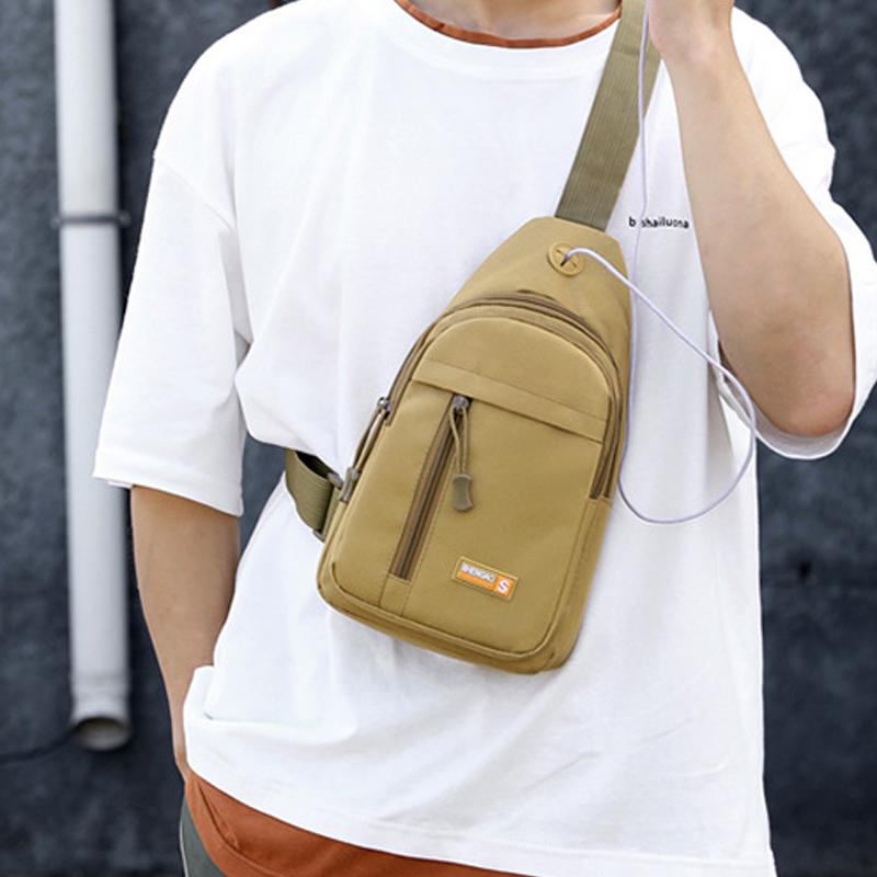 Herr Multifunktionale Sport Brusttasche