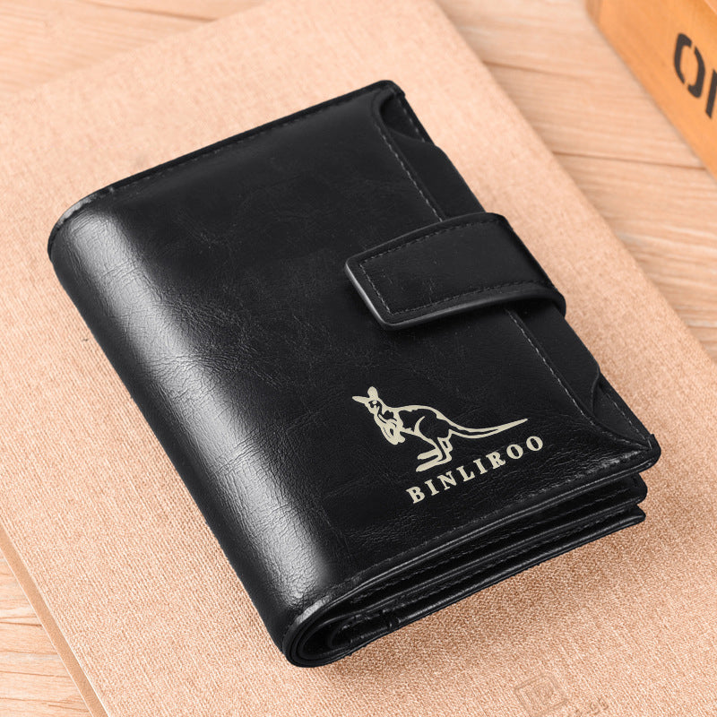 Känguru-Brieftasche Mit RFID-Blockierungstechnologie