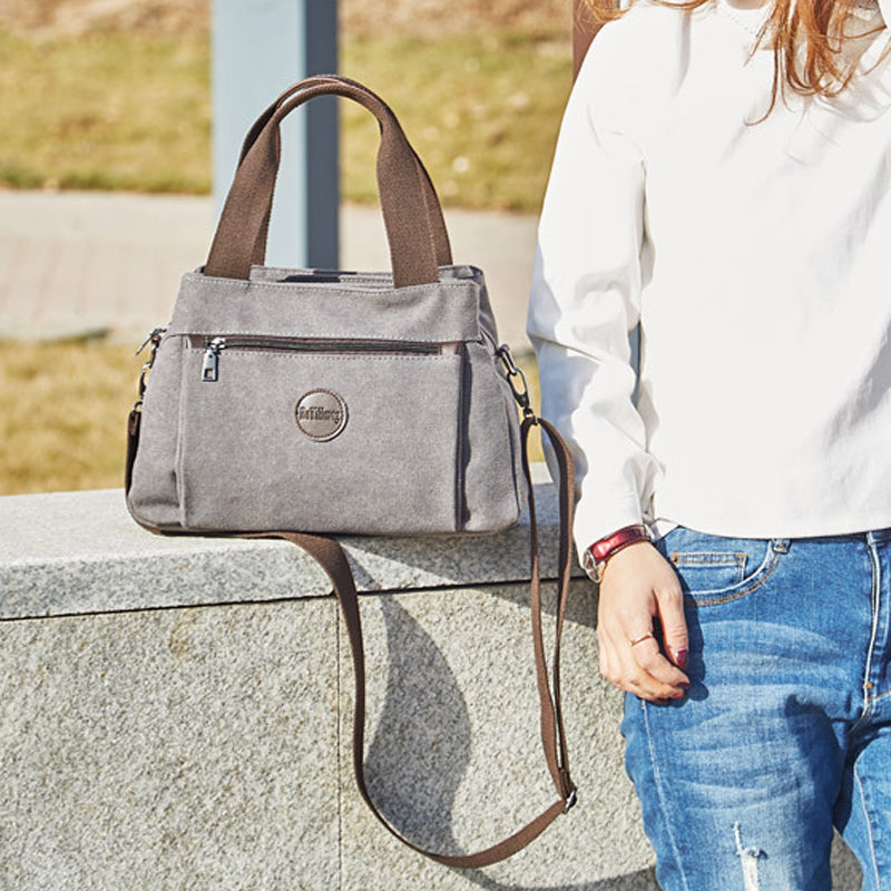 Vintage Reisetasche Mit Mehreren Fächern