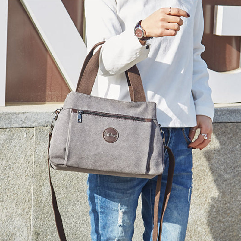 Vintage Reisetasche Mit Mehreren Fächern