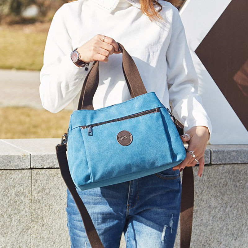Vintage Reisetasche Mit Mehreren Fächern