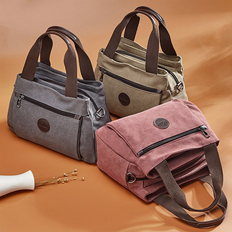 Vintage Reisetasche Mit Mehreren Fächern