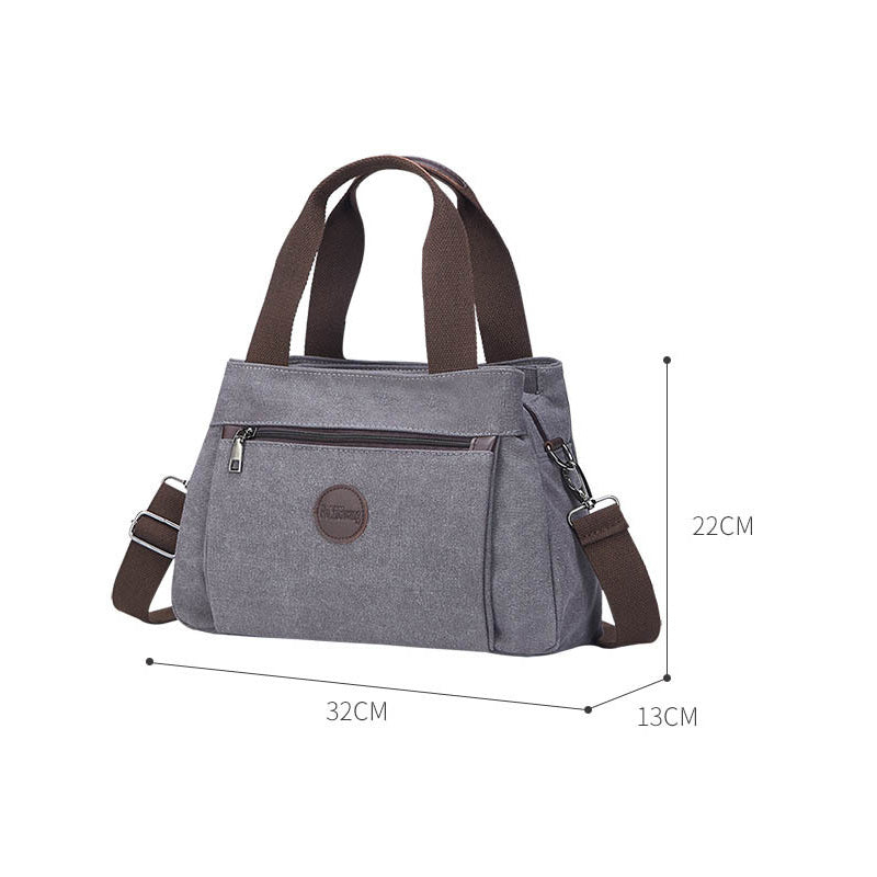 Vintage Reisetasche Mit Mehreren Fächern